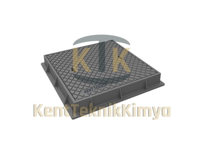 AK-DKT-600-C250-C8 Döküm Rögar Kapağı Kare 1000mm (C250)